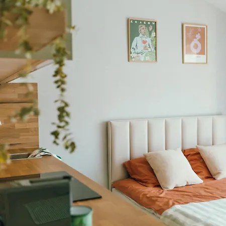 Appartement Katowa - Sauna, Ac, Balcony Krakau