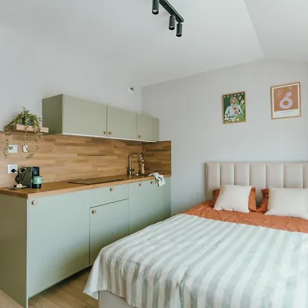 Katowa - Sauna, Ac, Balcony Appartement Krakau