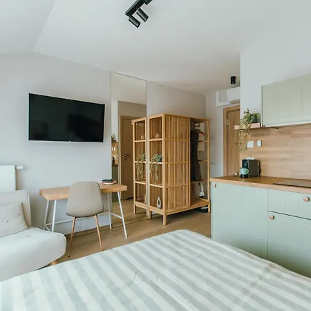 Appartement Katowa - Sauna, Ac, Balcony Krakau