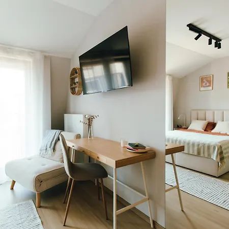 Katowa - Sauna, Ac, Balcony Daire Krakow